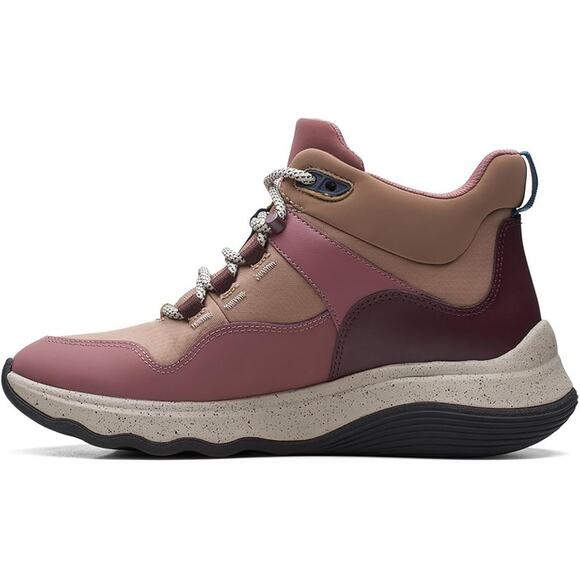 NWT Clarks Women's Jaunt Lo Ankle Boot, Taupe Combi, Size 8 Casual Style - Picture 2 of 3